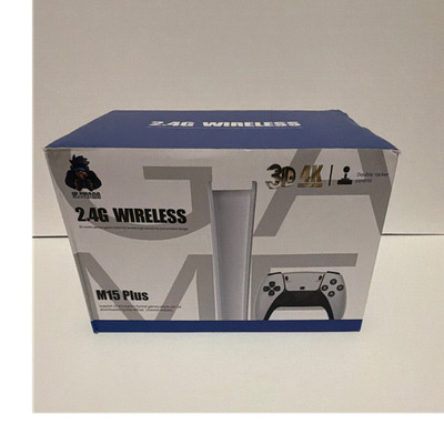 SJCAM M15 Plus 2.4G Wireless Home Console 4K 3D Audio Double Rocker White Black