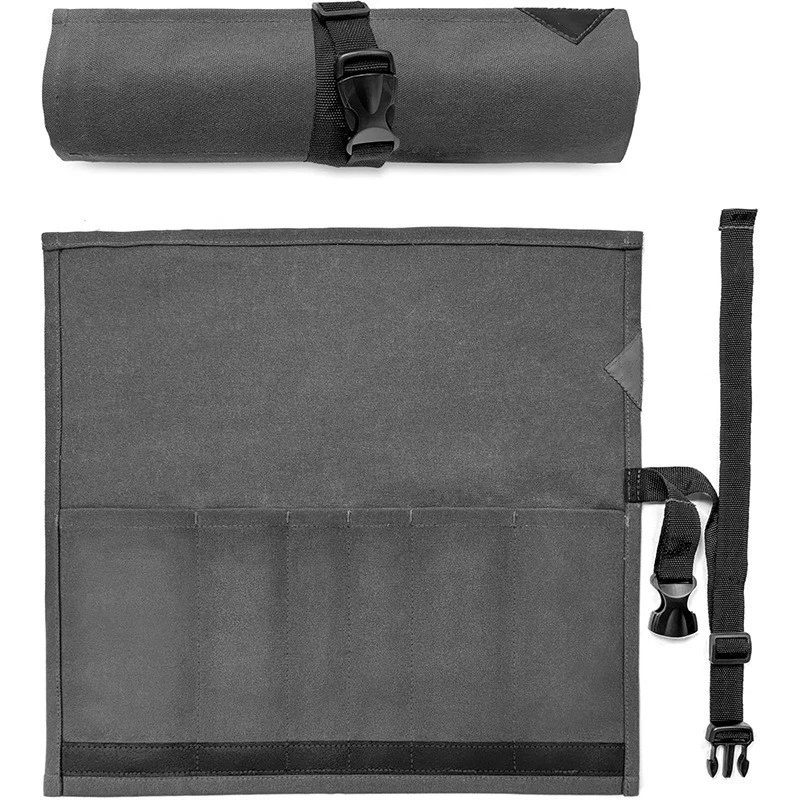 6 Slot Japanese Chef Knife Roll Bag Picnic Outdoor Knife Cover Storage Case Box