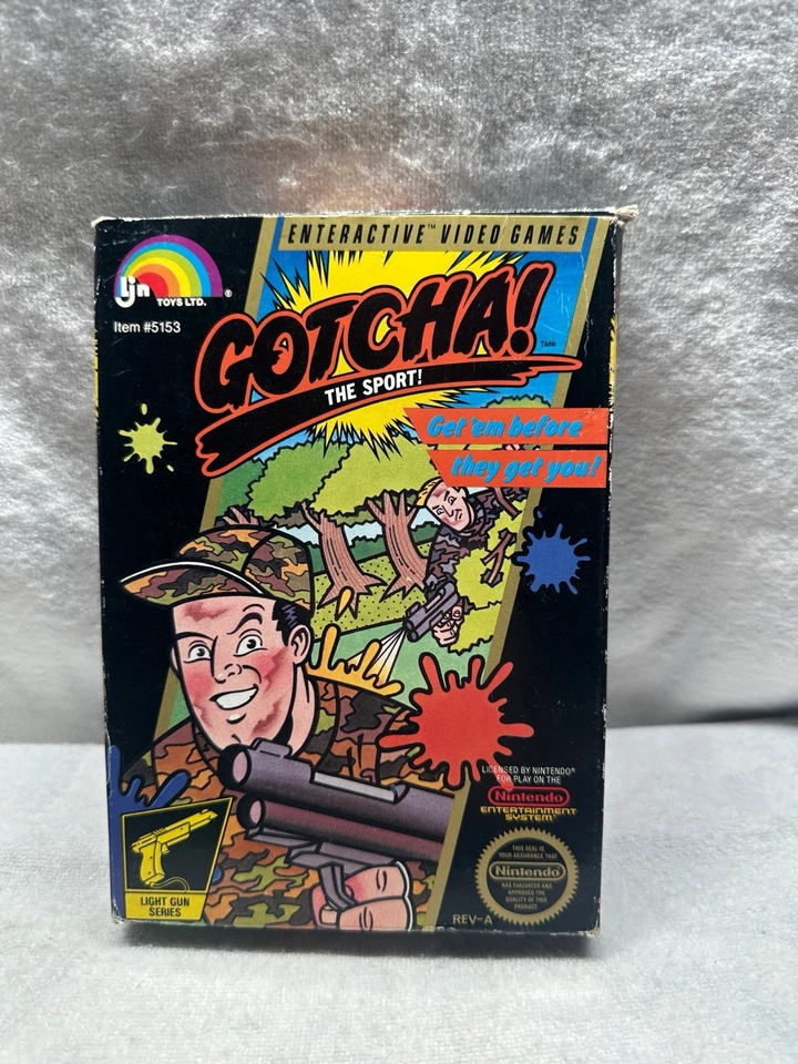 Gotcha! ¡El deporte! Videojuego completo Nintendo NES buen estado usado Foto 2 de 4