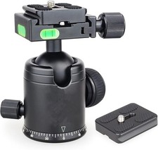 All Metal Tripod Ball Head Camera Tripod Ball Head Mount 36mm Diameter Ball