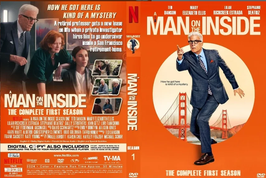 DVD - A Man on the Inside (2024) TV Series English | The Complete First Season - Image 2 of 3