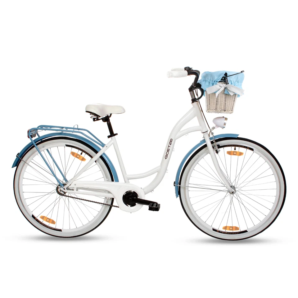 Goetze Style 28 Zoll Citybike Damen Retro Fahrrad mit Rücktrittbremse und Korb~! - Bild 2 von 4