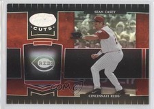 2004 Leaf Certified Cuts Marble Red 24/100 Sean Casey #63 9bp