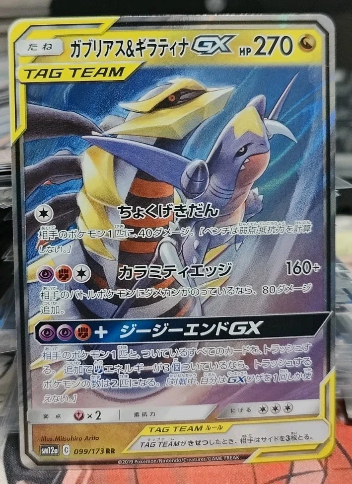☆PSA10☆GEM MINT【ガブリアス&ギラティナGX/RR/SM12a】2019 GARCHOMP