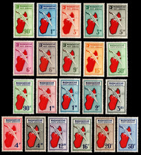 MADAGASCAR : Poste AERIENNE n° 16 à 40, Neufs ** = Cote 48 € / Timbres COLONIES
