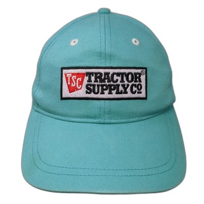 Covee Tractor Supply Co Baseball Cap Blue One Size Strapback Hat Cotton TSC Logo