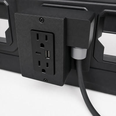 Organizer Insert Power Outlet Junction Box for Milwaukee Packout