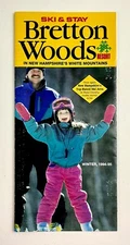1994 NH White Mountains Bretton Woods Ski Stay Vintage Resorts Travel Brochure