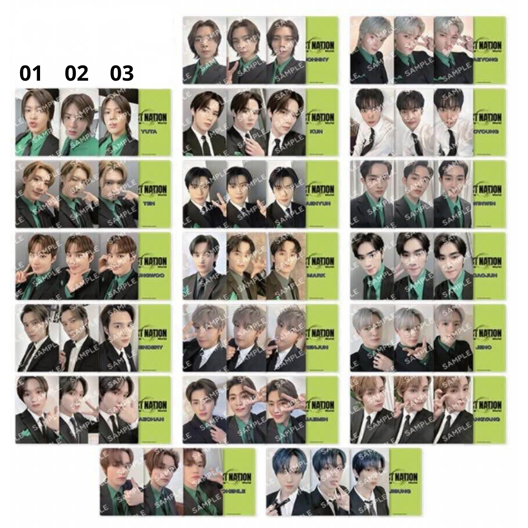 NCT NATION TO THE WORLD OFFICIAL RANDOM TRADING CARD IN JAPAN | eBay