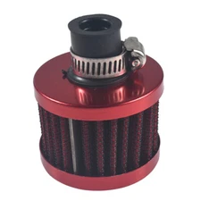 12mm Red Cold Air Intake Filter Turbo Vent Crankcase Car Breather Valve Cover