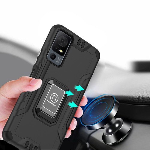 For Boost Celero 3 Plus 2024 (7.0") Hybrid Ring Kickstand Shockproof Case Cover - 第 10/41 張圖片