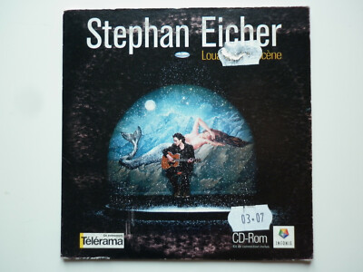 Stephan Eicher CD ROM Promo Lob auf der Bühne