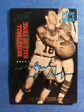 SIGNED RED HOLZMAN 1993 BASKETBALL ACTION PACKED HALL OF FAME AUTOGRAPH