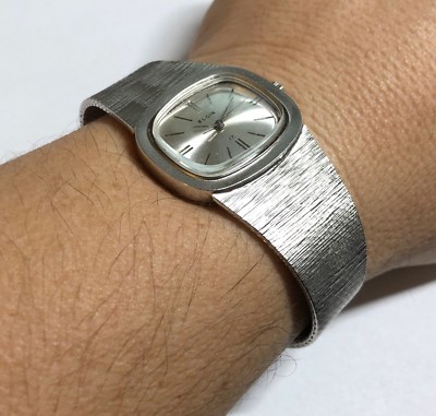 NOS 1970's Elgin German Made PUW 800 17 Jewels Mechanical Unisex