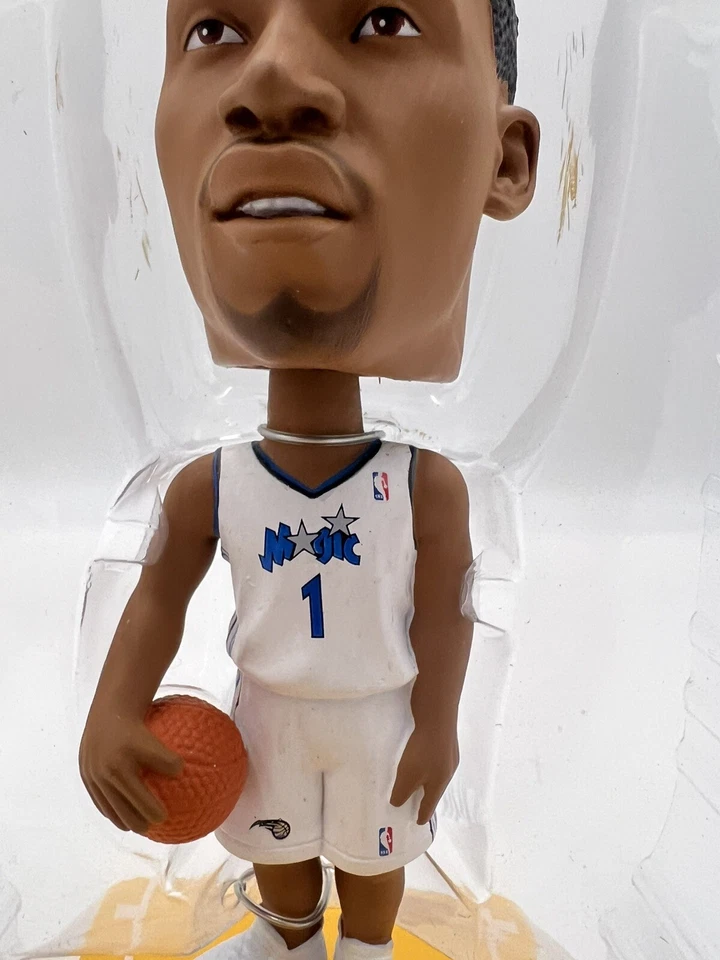 2001-02 Upper Deck NBA Play Makers Tracy McGrady Bobble Head Orlando Magic. Foto 4 de 4