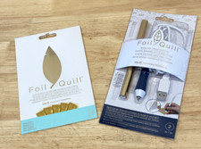 NEW We R Memory Keepers Foil Quill Freestyle Pen-Fine Tip with 30pc foil sheets