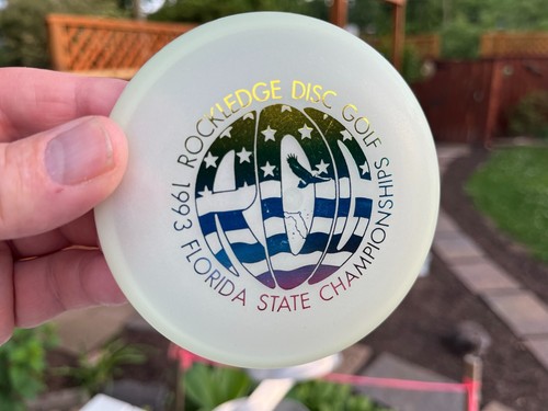 1993 Rockledge Florida Rare GLOW PDGA New Mini Disc Golf Innova Ontario #810 - Picture 8 of 17