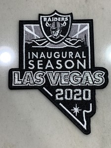 raiders inaugural season patch