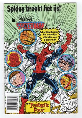 1991 MARVEL AMAZING SPIDER-MAN #347 ICONIC ERIK LARSEN VENOM SKULL