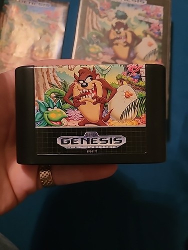Taz-Mania (Sega Genesis, 1992 (CIB) VG Condition. - Picture 3 of 12