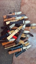 A-16 16mm Mixed Colour Leather Watch Strap 50pcs