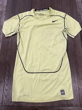 Mens Nike Jock Spandex Compression Shirt Volt  XL