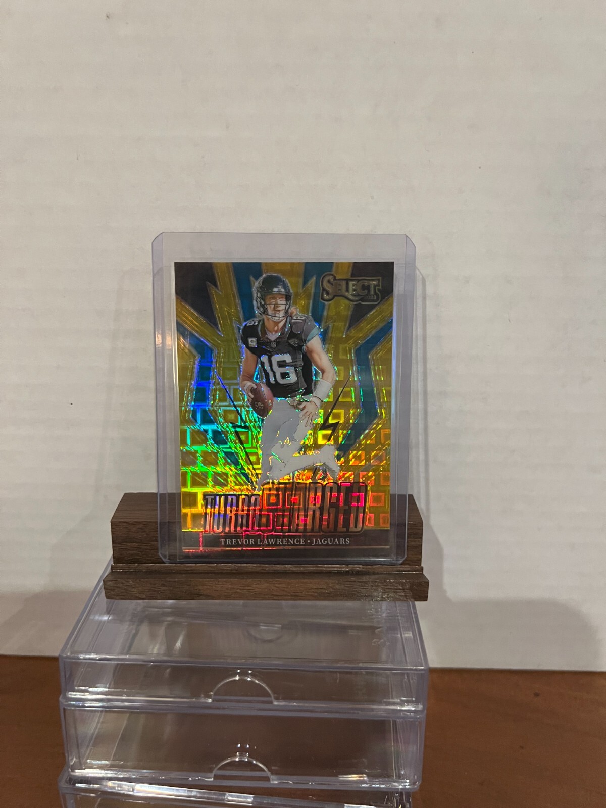2023 Select Trevor Lawrence Turbocharged Gold Pandora /10