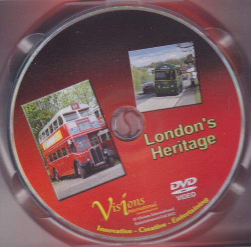 London's Heritage (DVD) London Transport Bus DVD ~ Visions International DVD - Imagen 3 de 3