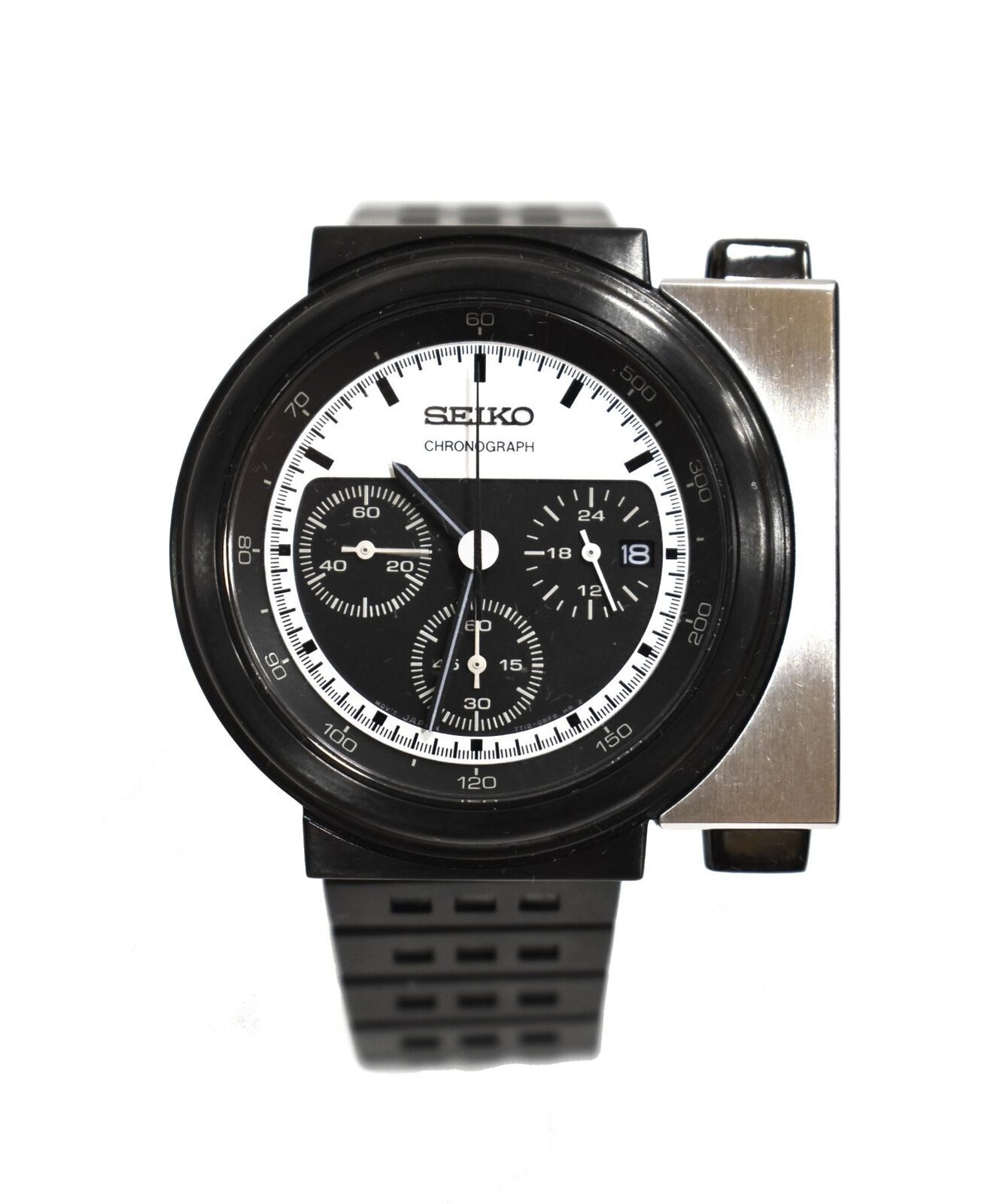 SEIKO×GIUGIARO Seiko Spirit Black/Silver Men's Watch - SCED041 for sale online | eBay