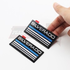 2pcs For Silverado Suburban Tahoe 1988-1998 Side Roof Pillar Cab Emblem Badge 2pcs For Silverado Suburban Tahoe 1988-1998 Side Roof Pillar Cab Emblem Badge