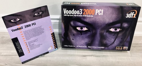 3dfx Voodoo3 2000 PCI 16MB Graphics Card, Upgradeable MEM, SGRAM Version, Poster - Picture 2 of 23