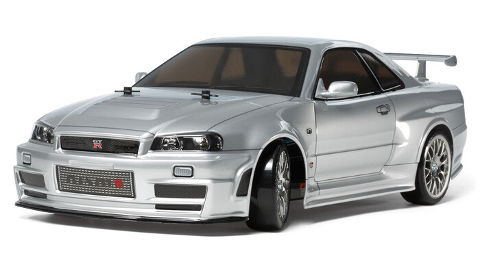Tamiya 1/10 RC NISMO R34 GT-R Z-tune TT-02D Chassis Drift