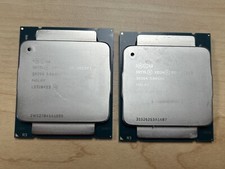Lot of 2x Intel Xeon E5-2623 V3 3.00GHz 4-Core 10MB LGA2011-3 Server Processor