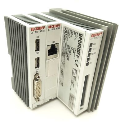 BECKHOFF CX1010-0111 Industrial PC 500MHz 256MB RAM DVI USB RJ461GB CF PC104