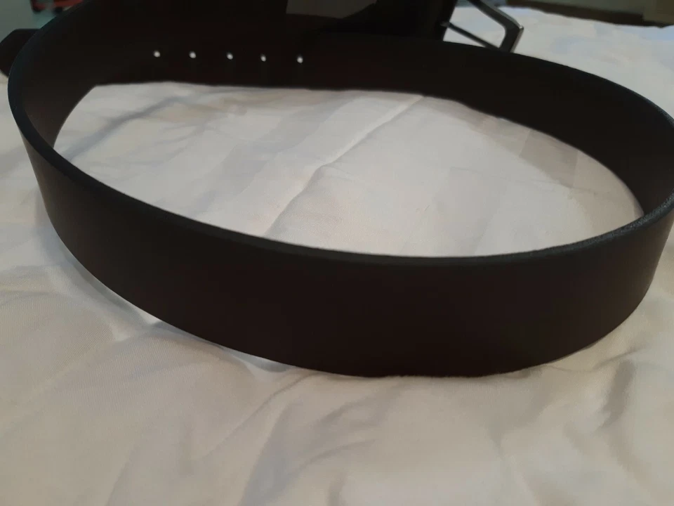 Cinturón de cuero marrón para hombre con University of Texas UT Concho 32, 34, 38, 40, 44 Foto 3 de 3