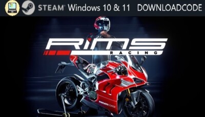 NEU PC Computer Spiel Rims Racing für Windows 10 11 STEAM Download Code Game Key