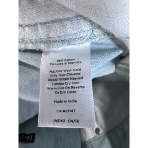 Talbots Pants Womens 14P Petite Boyfriend Aqua Flawless 5-Pocket Corduroy NEW - Picture 5 of 10