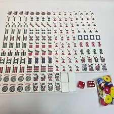 You Choose - Mahjong Mah Jongg Replace Plastic White  1 1/8" x 7/8" x 1/2”