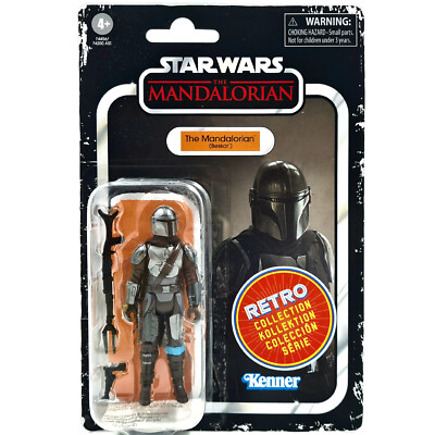 THE MANDALORIAN BESKAR FIGURE STAR WARS THE RETRO COLLECTION HASBRO OVP KENNER