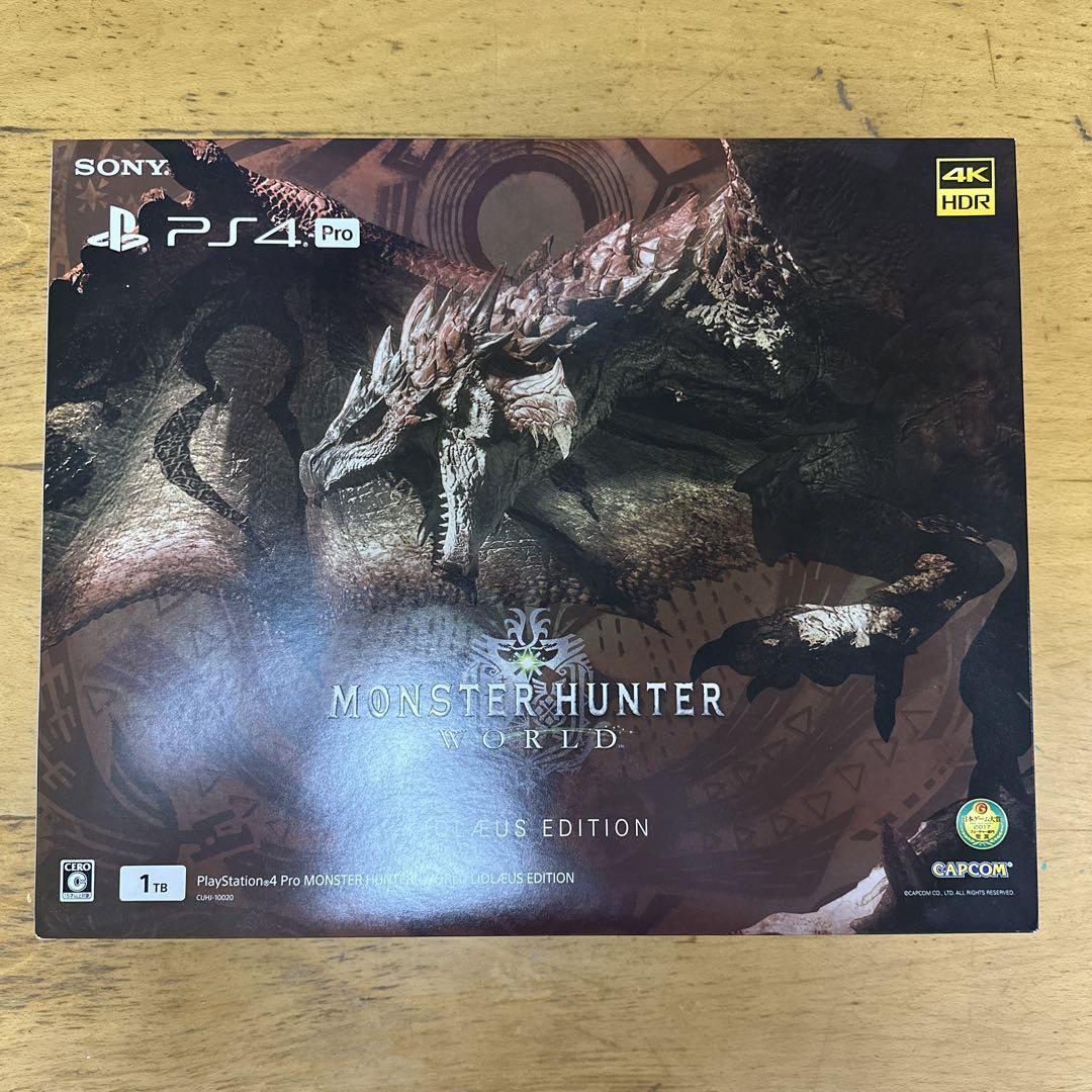 PlayStation 4 Pro MONSTER HUNTER: WORLD LIOLAEUS EDITION Sony 