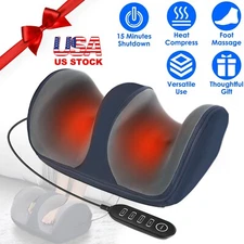 Shiatsu Foot Massager with Heat, Foot and Calf Massager Focus on Feet Health