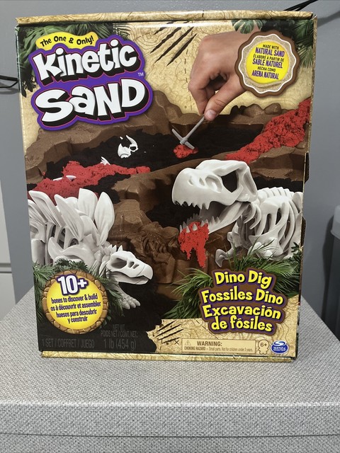 kinetic sand dinosaur