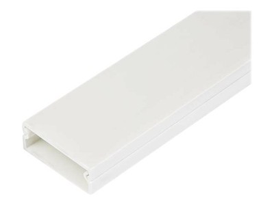StarTech.com Solid Cable Management Raceway with Adhesive Tape & Cover,