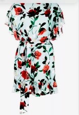 Ella Mae Drop Shoulder Dress  Floral ALICE AND OLIVIA🔥