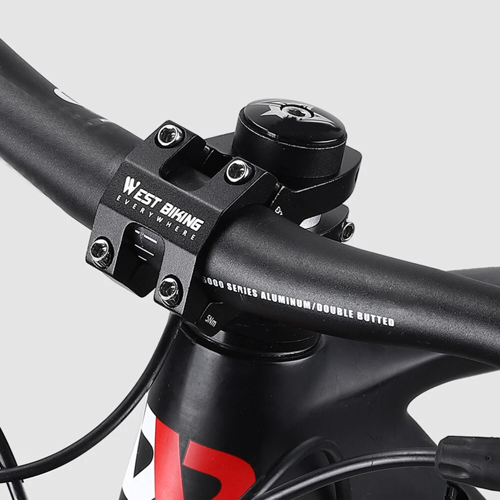 WEST BIKING Bike Stem 45mm Short Handlebar Stem for Mountain Bike 31.8mm