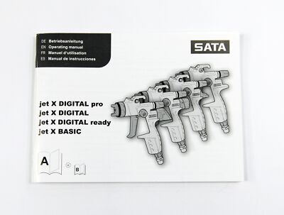 SATA jet X HVLP 1,3 O (Speed) DIGITAL Paint Spray Gun 1200229 with