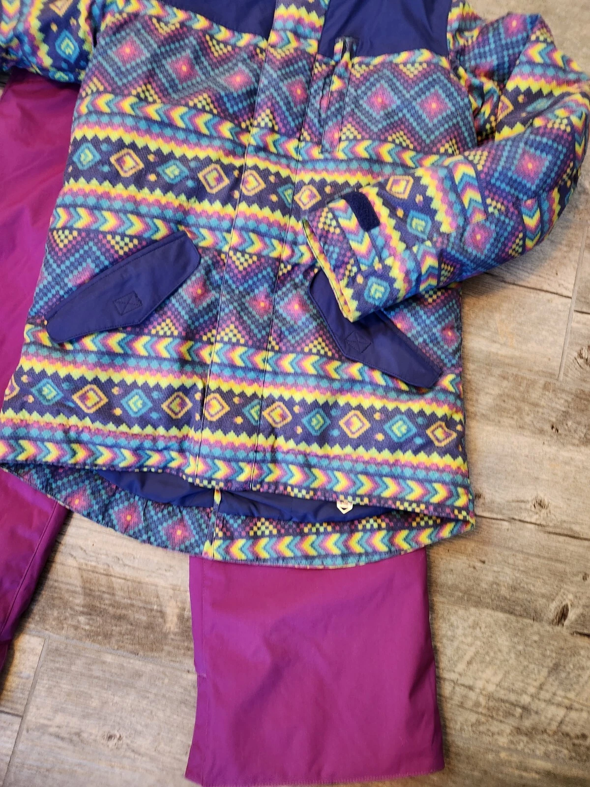 burton dryride hooded ski snowsuit jacket