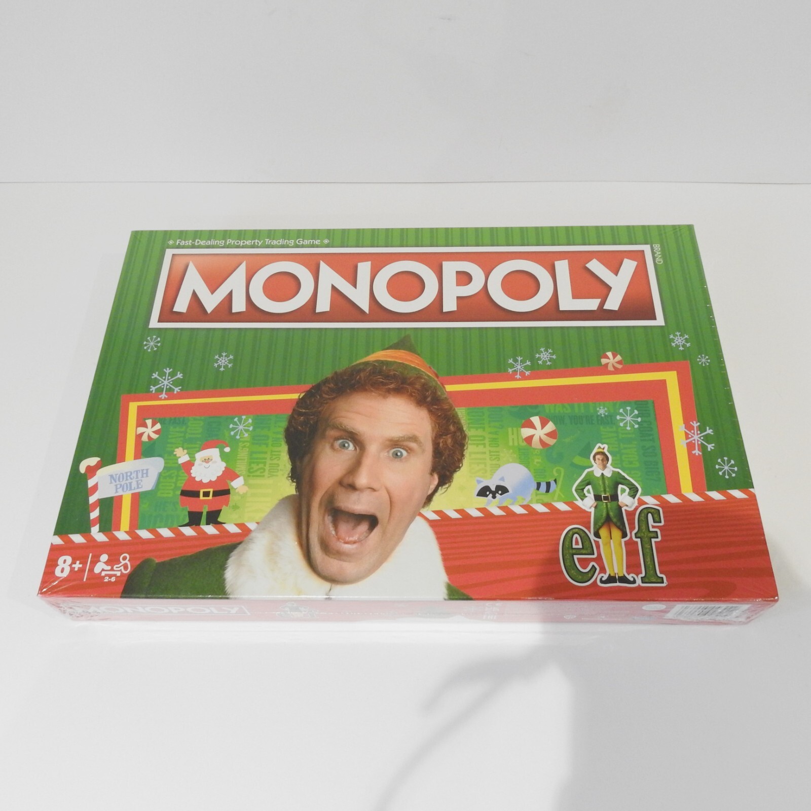 Monopoly Elf Buddy Edition Board Game Hasbro 2021 Christmas Sealed Winning Moves