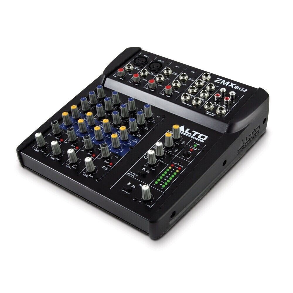 あむ Alto Professional ZMX862 6-Channel Compact Mixer for sale online