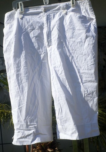 WHITE STAG STRETCH COTTON CAPRIS LADIES 